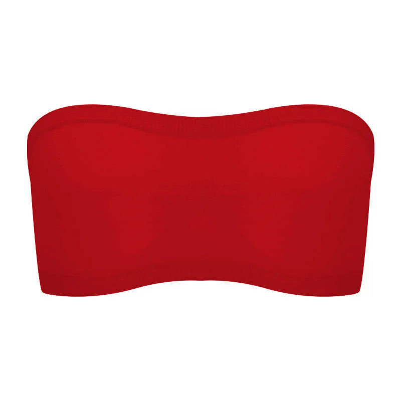 Breathable Mesh Tube Bra Strapless Crop Tops Women Sexy Bralette Shouderless Bandeau Female No Padded Underwear Seamless Tank American Fitness CLub