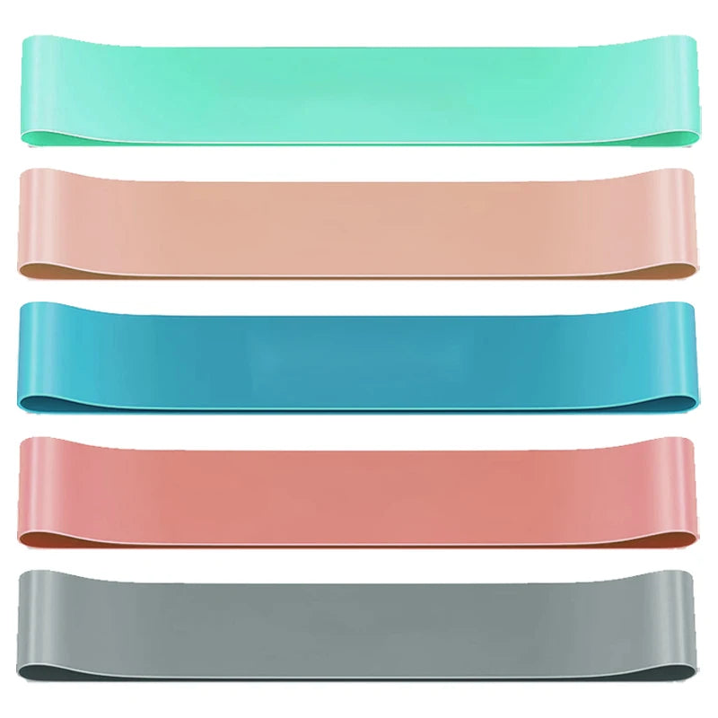 Different Resistance Bands Yoga Band Fitness Exercise Training Hip Tension Band Leg Squat Dance Elastic Loop Stretch Band American Fitness CLub