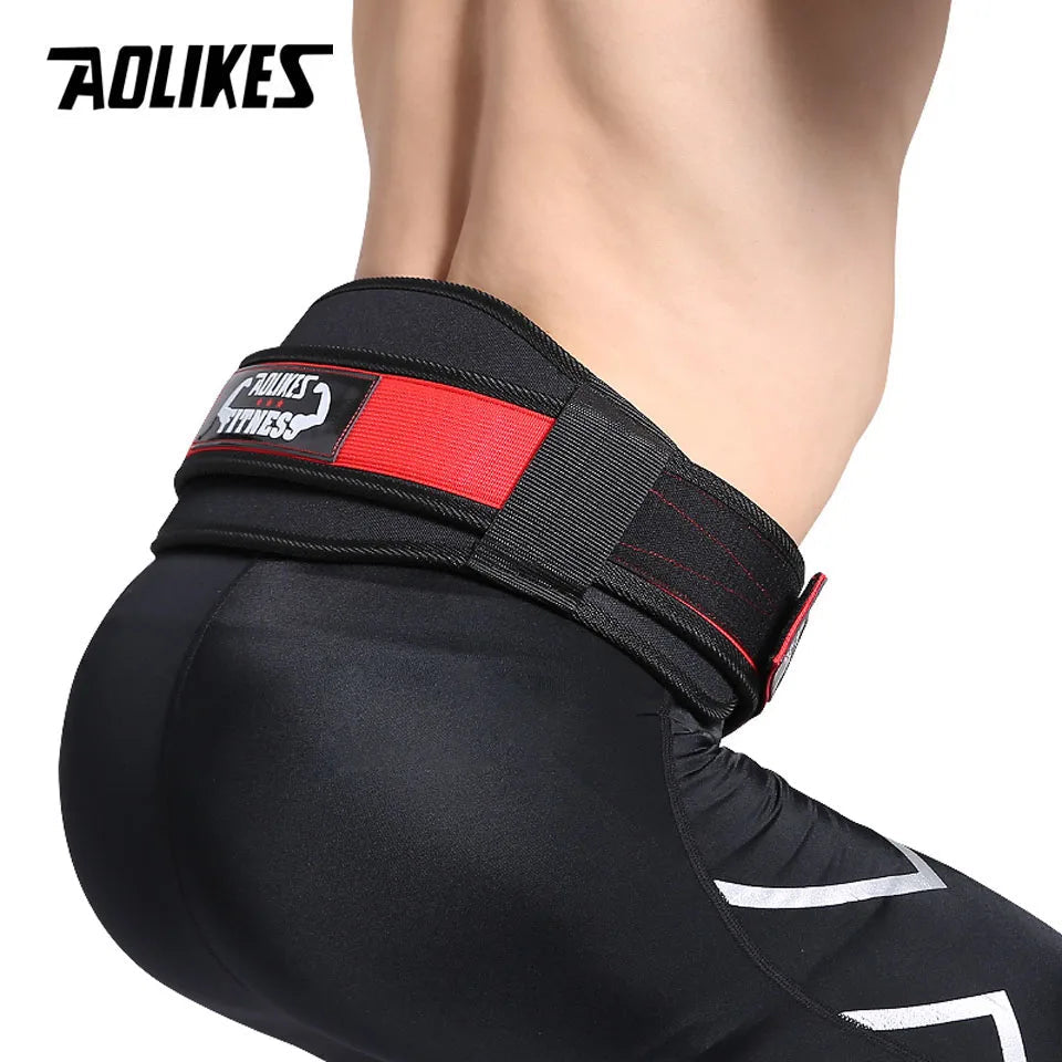 AOLIKES Fitness Weight Lifting Belt for Men & Women Gym Belts for Weightlifting, Powerlifting, Strength Training, Squat American Fitness CLub