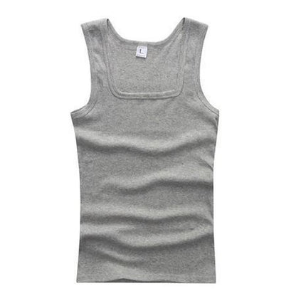 Men's Gyms Casual Tank Tops Bodybuilding Fitness T Shirts Muscle Sleeveless Singlet Top Vest Tank man's  Breathable clothes American Fitness CLub