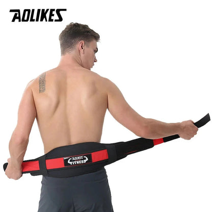 AOLIKES Fitness Weight Lifting Belt for Men & Women Gym Belts for Weightlifting, Powerlifting, Strength Training, Squat American Fitness CLub