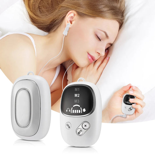 Handheld Sleep Aid Device Relieve Insomnia Instrument Help Sleep Anxiety CES Therapy Relaxatio Pressure Relief Sleep Device American Fitness CLub