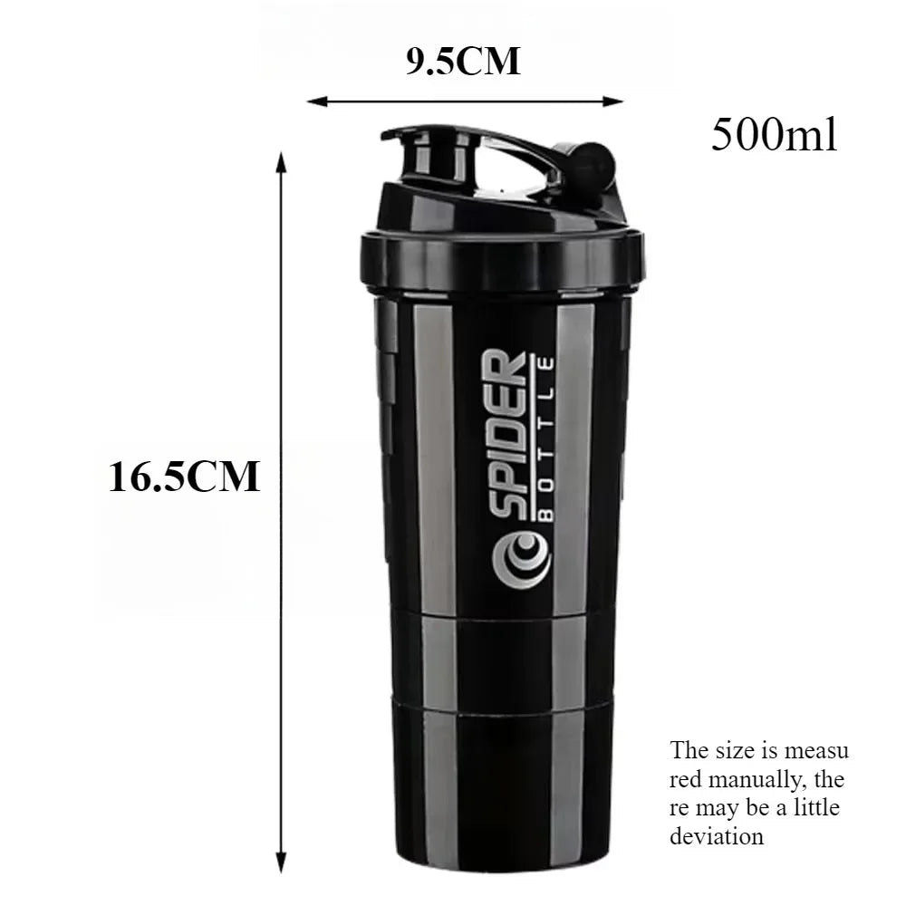 Premium Protein Shaker Cup 20 oz Protein Shaker Cup with Metal Stirrer, Great for Protein Shakes and Pre-Workout Drinks American Fitness CLub