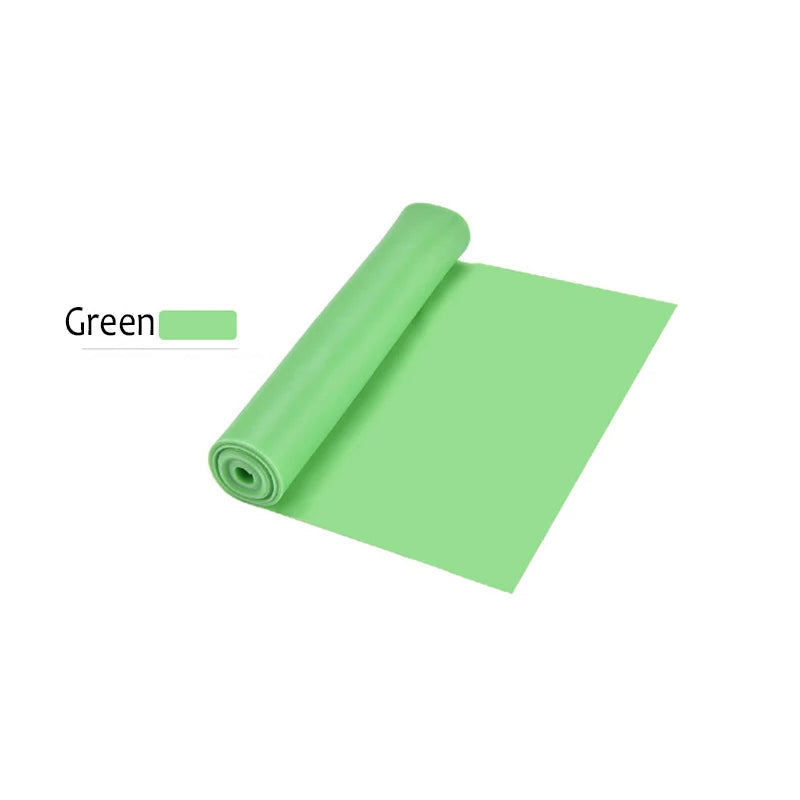 Resistance Bands Pilates Yoga Sport Training Fitness Exercise Home Gym Elastic Band Natural Rubber Latex Yoga Accessories American Fitness CLub