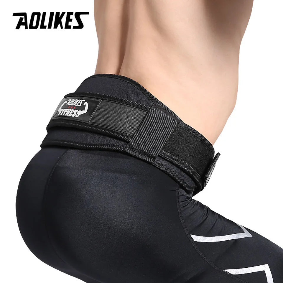 AOLIKES Fitness Weight Lifting Belt for Men & Women Gym Belts for Weightlifting, Powerlifting, Strength Training, Squat American Fitness CLub