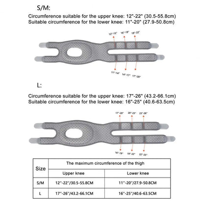Knee Brace, Wellnee Patellar Pad Realign Knee Joint While You Move, Adjustable Tendon Support Sleeve Braces for Knee Support American Fitness CLub