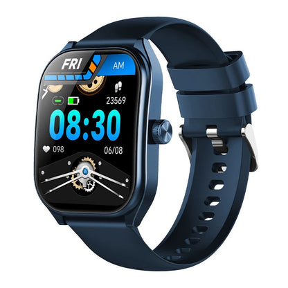 Smart Watch 2.01'' AMOLED Curved Screen IP68 Waterproof Bluetooth 5.3 Call AI Vioce Assistant Fitness Smartwatch for Men American Fitness CLub