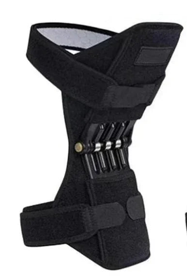 Sport Joint Patella Power Lift Knee Braces Elderly Walking Support Protect Fixed Booster Breathable Rebound Spring Knee New American Fitness CLub