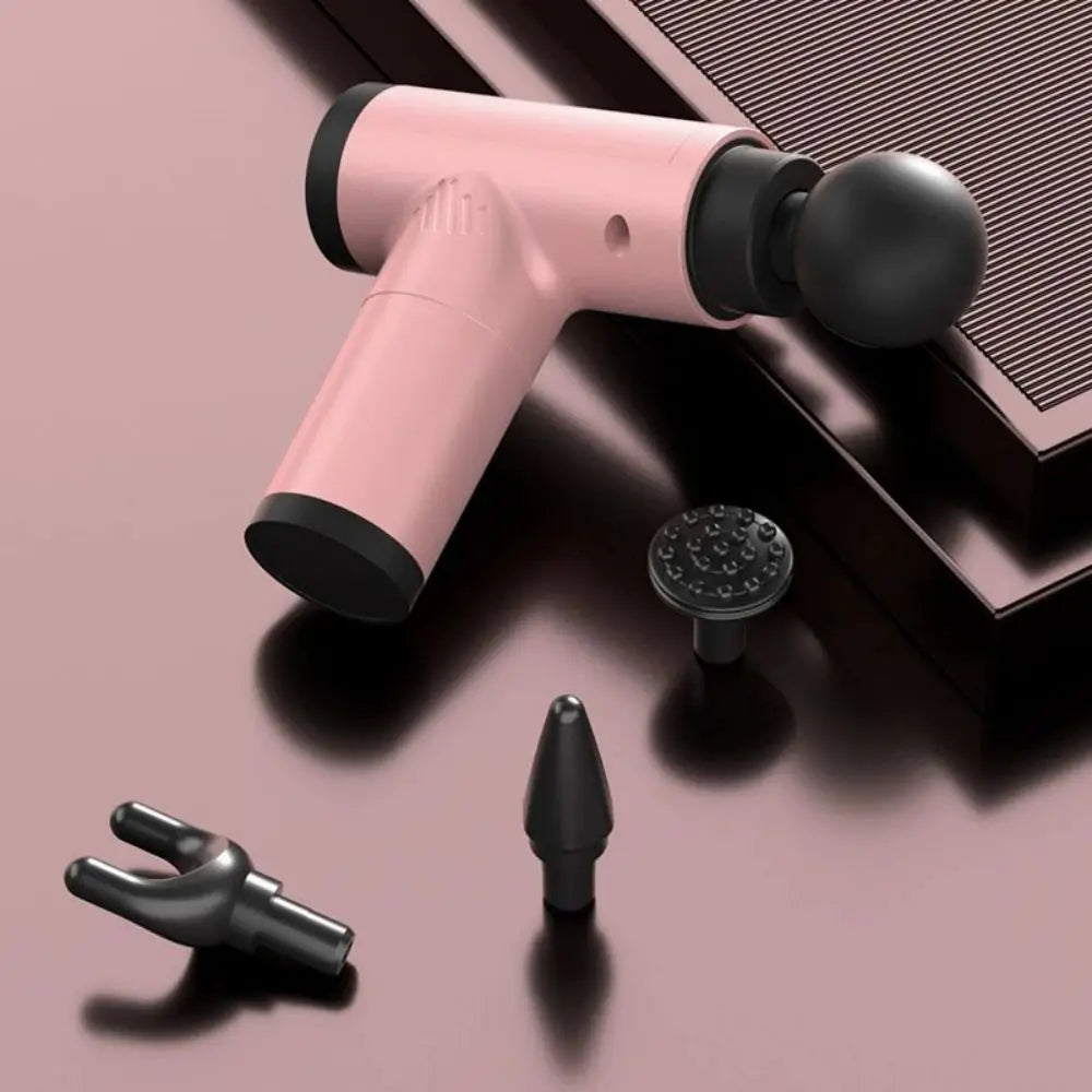 Mini Massage Gun with Multiple Adjustable Levels Portable Small Gun Electric Shock Muscle Massage Exercise and Fitness American Fitness CLub