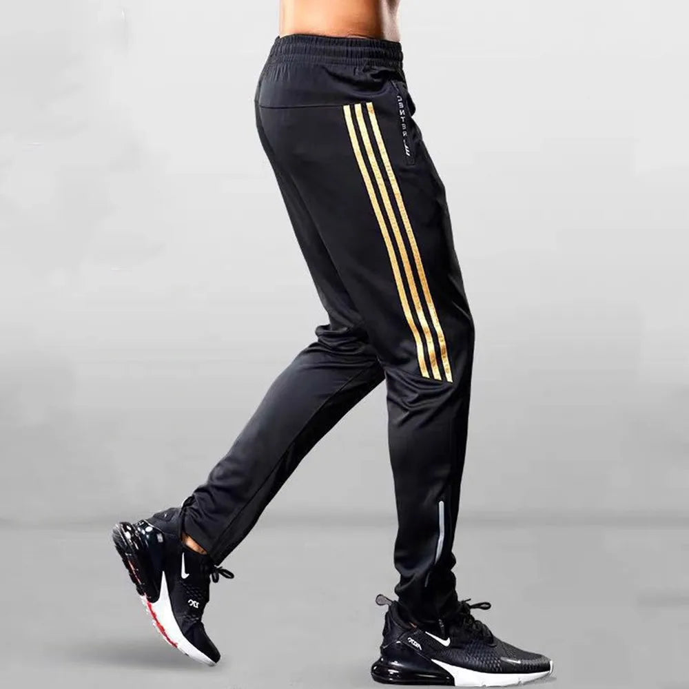 Joggers Track Pants Men Running Sweatpants Gym Fitness Sport Training Trousers Male Spring Autumn Sportswear Bottoms Trackpants American Fitness CLub