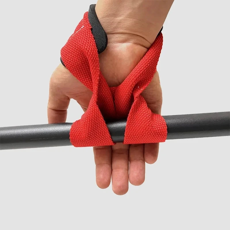 Gym Lifting Straps Barbell Deadlift Booster Belt Fitness Anti-slip Hand Wraps Wrist Straps Fitness Training Auxiliary Belt American Fitness CLub