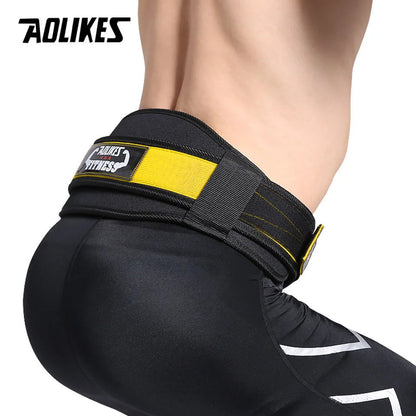 AOLIKES Fitness Weight Lifting Belt for Men & Women Gym Belts for Weightlifting, Powerlifting, Strength Training, Squat American Fitness CLub