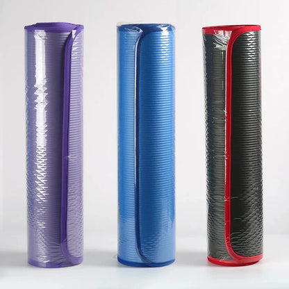 10mm Extra Thick Yoga Mats for Beginners anti-slip Exercise Mats for GYM Fitness Pilates Meditation Pads Home gym Workout Mats American Fitness CLub