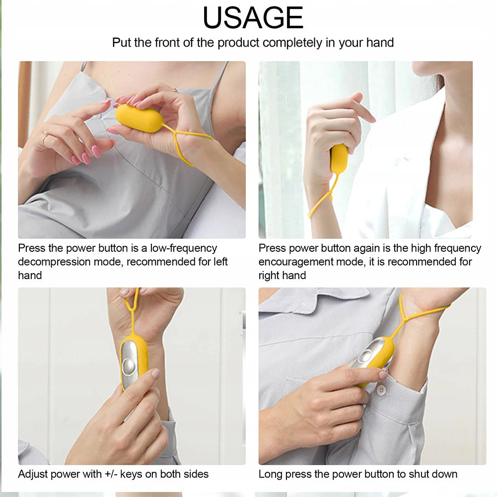 Sleep Aid Machine Focus Attention Improved Insomnia Artifact Anxiety Pressure Relief Lightweight Sleeping Device for Fast Asleep American Fitness CLub