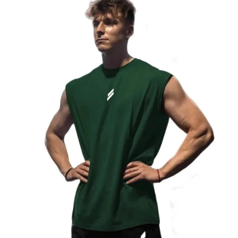 NEW Summer Fitness Sports Tank Top Men Breathable Loose Mesh Training Sleeveless T-shirt Quick Drying vest male Fitness Clothing American Fitness CLub