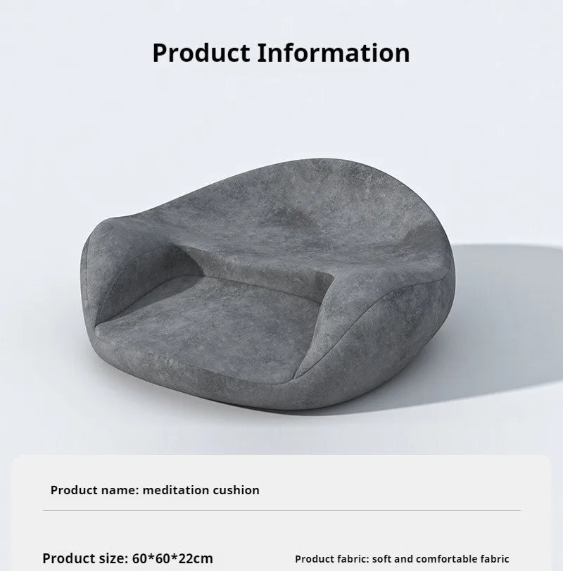 Cushion-Floor Pillow For Women Large Comfortable Meditation Cushion Foam Floor Cushion Seating For Adults-Premium Yoga Pillow American Fitness CLub