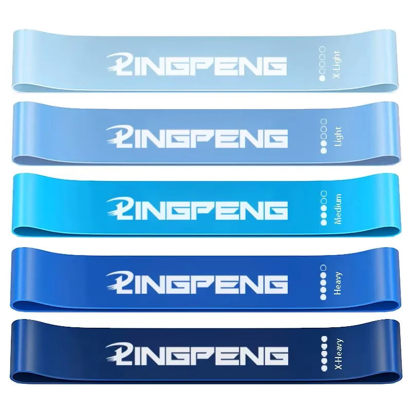 Different Resistance Bands Yoga Band Fitness Exercise Training Hip Tension Band Leg Squat Dance Elastic Loop Stretch Band American Fitness CLub