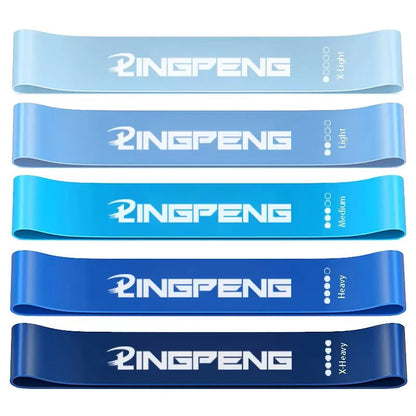 Different Resistance Bands Yoga Band Fitness Exercise Training Hip Tension Band Leg Squat Dance Elastic Loop Stretch Band American Fitness CLub