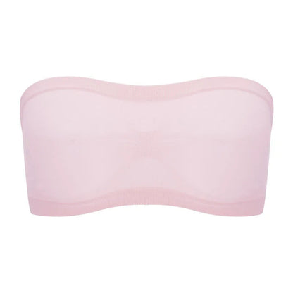 Breathable Mesh Tube Bra Strapless Crop Tops Women Sexy Bralette Shouderless Bandeau Female No Padded Underwear Seamless Tank American Fitness CLub