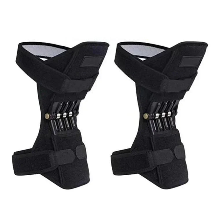 Sport Joint Patella Power Lift Knee Braces Elderly Walking Support Protect Fixed Booster Breathable Rebound Spring Knee New American Fitness CLub