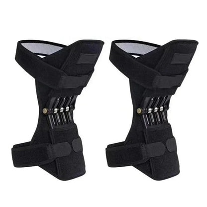 Sport Joint Patella Power Lift Knee Braces Elderly Walking Support Protect Fixed Booster Breathable Rebound Spring Knee New American Fitness CLub