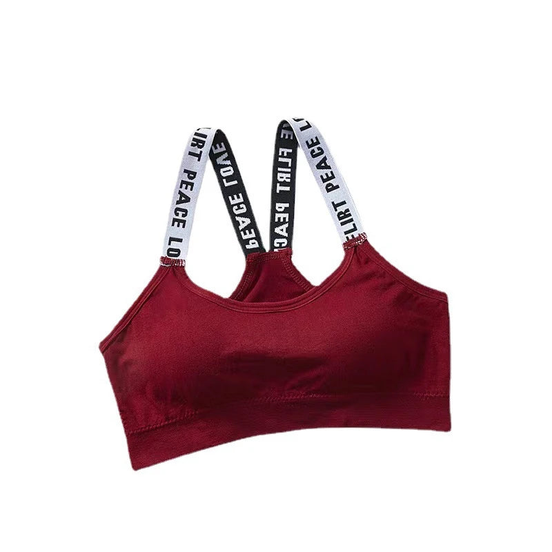 Women Sexy Sports Bra Tops For Gym Top Fitness Yoga Female Pad Sportswear Vest Tank Tops Sport Push Up Sports Bras Underwear American Fitness CLub