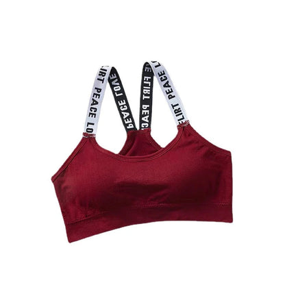 Women Sexy Sports Bra Tops For Gym Top Fitness Yoga Female Pad Sportswear Vest Tank Tops Sport Push Up Sports Bras Underwear American Fitness CLub