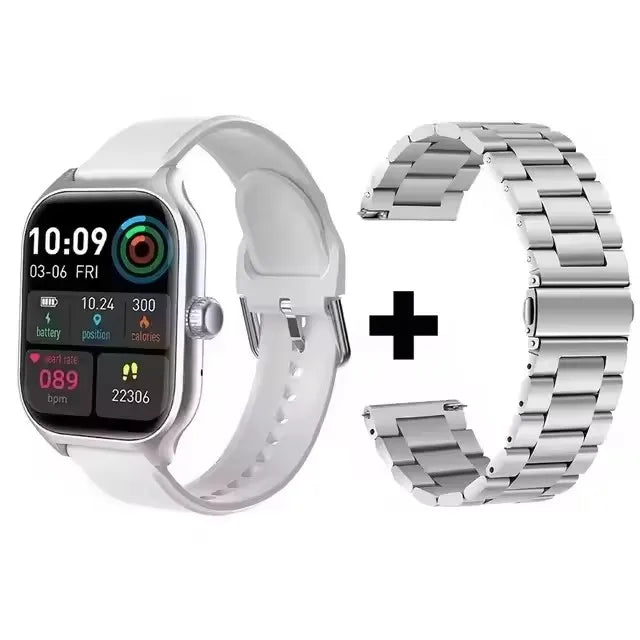 Smart Watch For Android IOS Watches 1.83inch HD Display Bluetooth Call Message Alert Music Sports Mode Smartwatch Men Women Gift American Fitness CLub