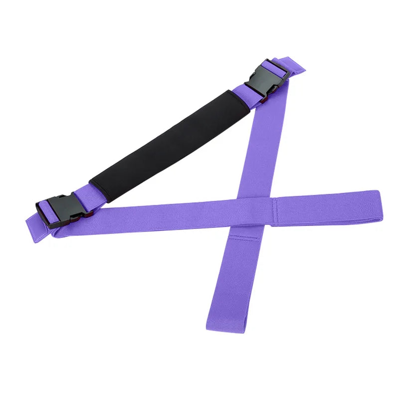 Dance Stretching Band, Yoga Belt, Pilates Equipment, Gymnastics training band, Stretch Belt Suitable for Adults and Children American Fitness CLub