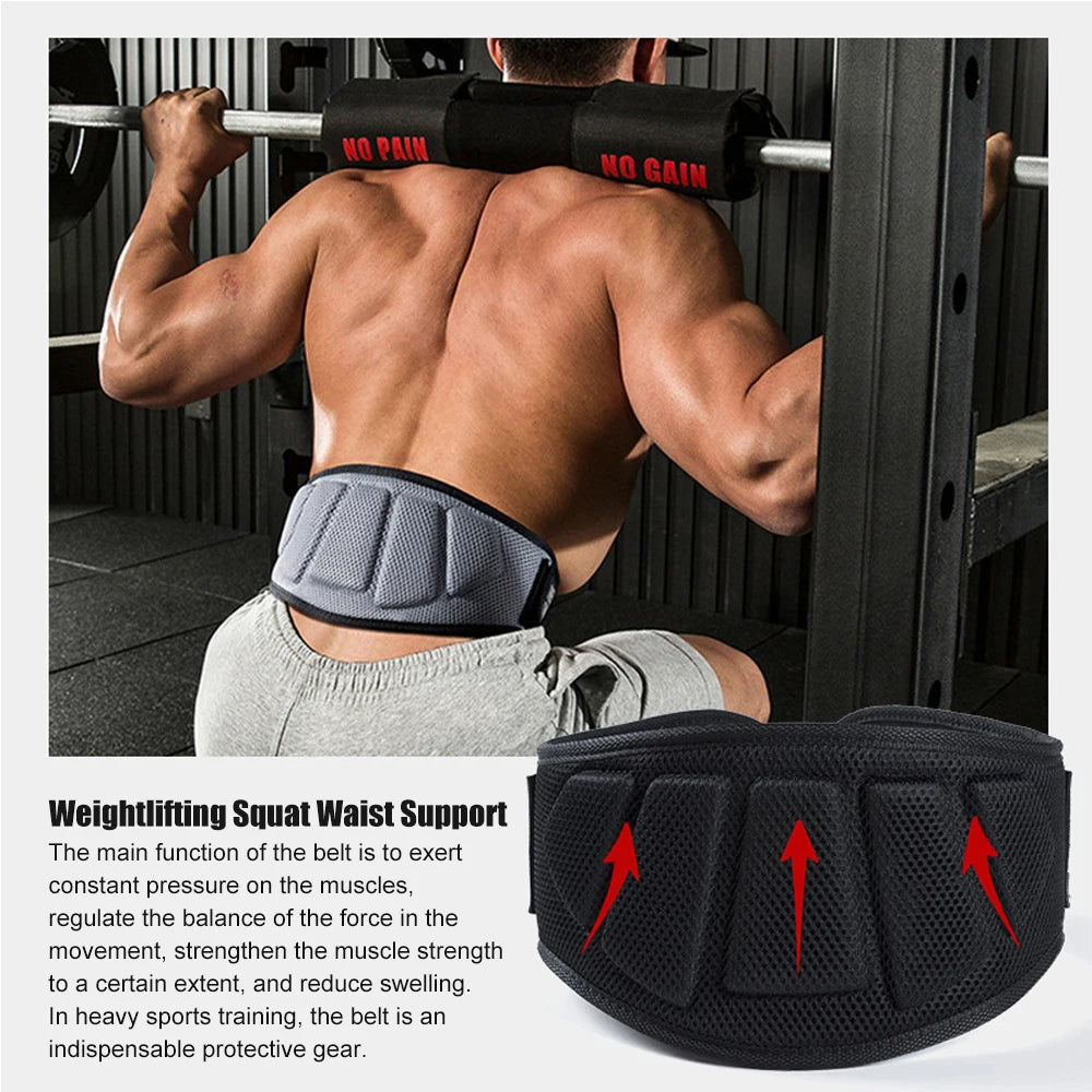Weight Lifting Belts for Men and Women - Weight Lifting Core & Lower Back Support Workout Waist Belt for Weightlifting, Fitness American Fitness CLub
