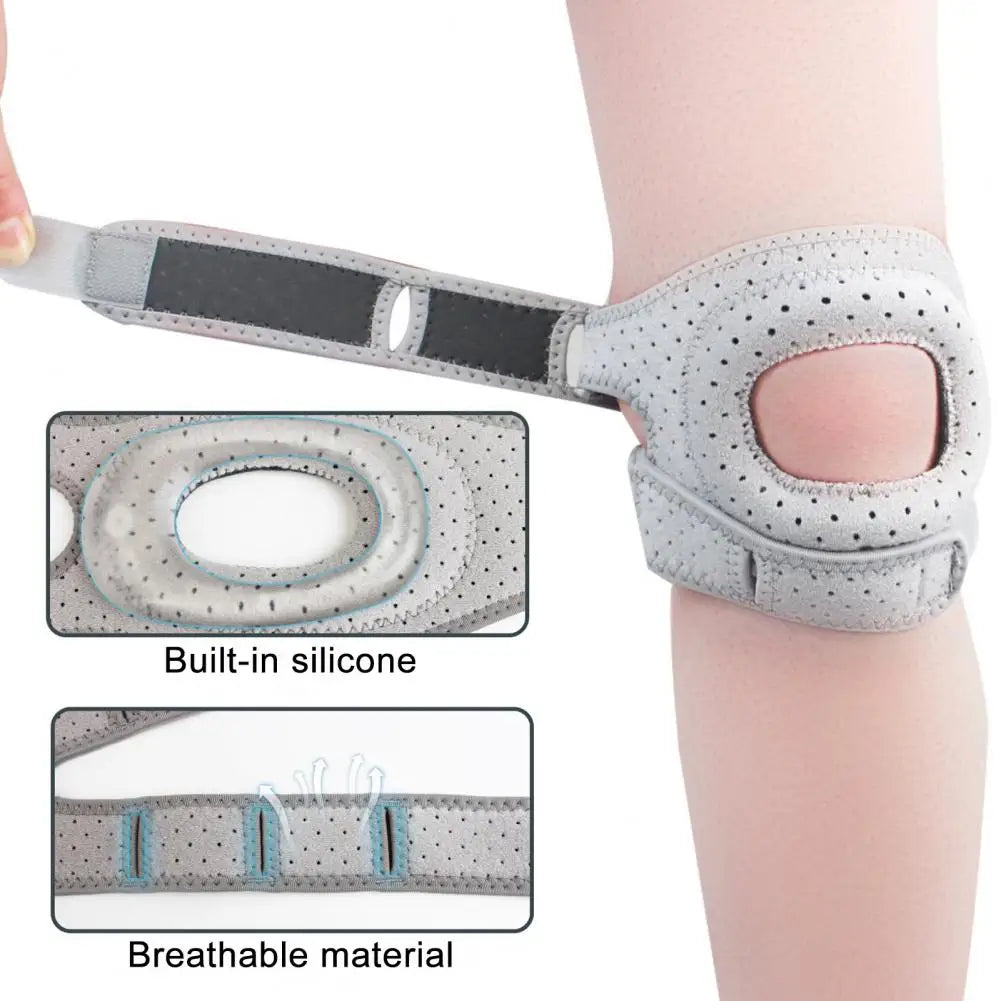 Knee Brace, Wellnee Patellar Pad Realign Knee Joint While You Move, Adjustable Tendon Support Sleeve Braces for Knee Support American Fitness CLub