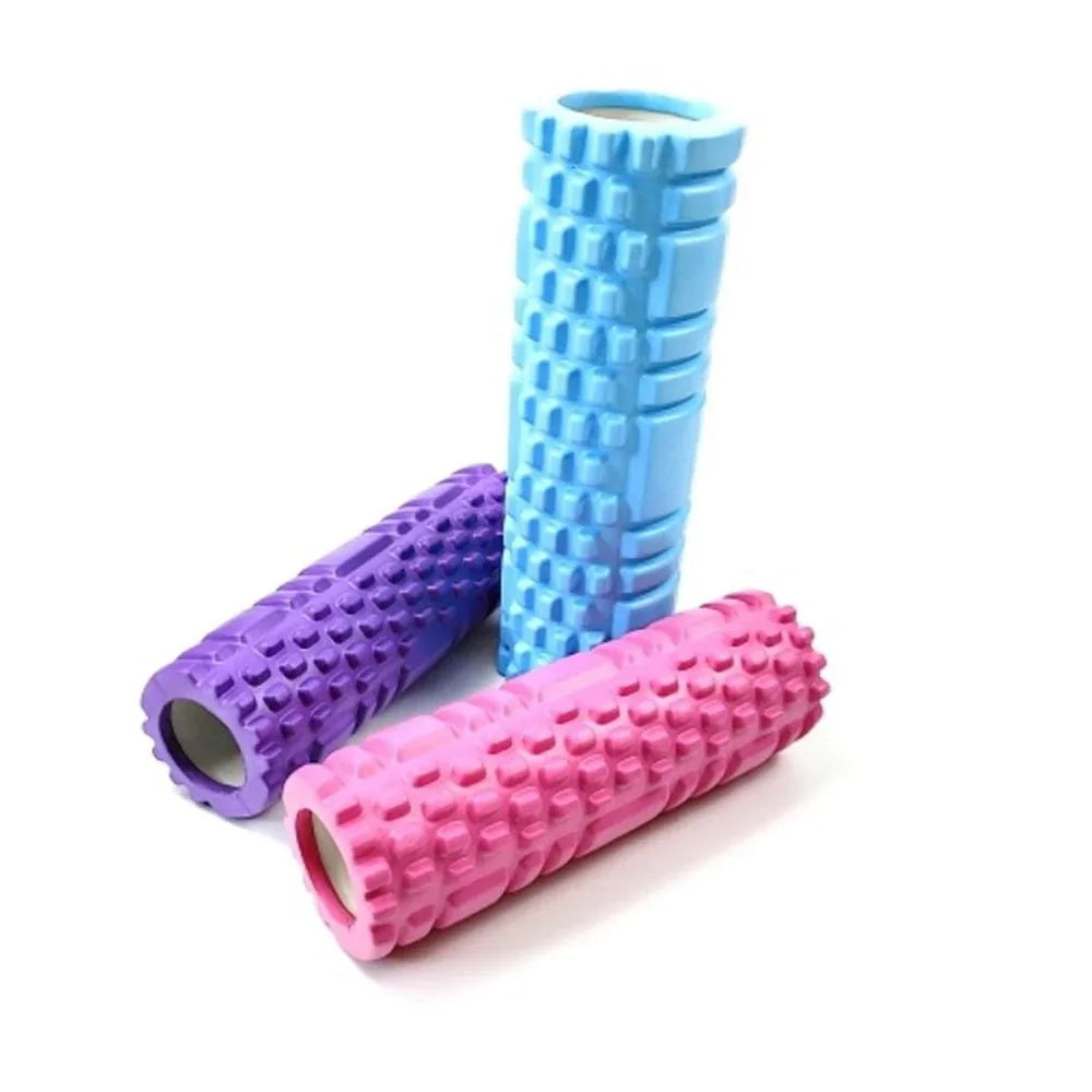 Foam Massage Roller, Hollow Yoga Column Fitness Equipment for Muscle Massage, Physiotherapy and Sports Rehabilitation, Rolle American Fitness CLub