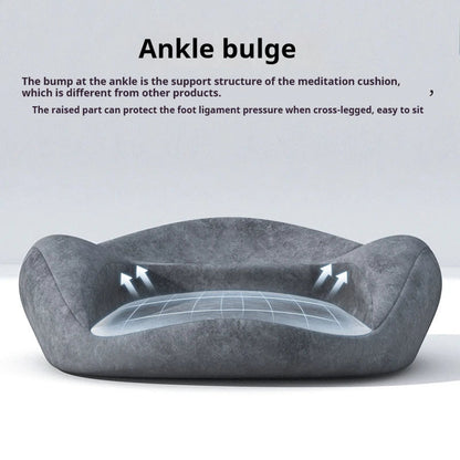 Meditation Cushion Foam Floor Cushion Seating for Adults, Large Comfortable Meditation Pillow,  Yoga Mat Floor Pillow for Women American Fitness CLub