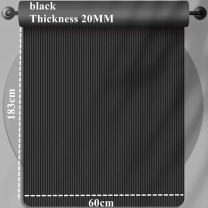 20MM 183×60cmThick Yoga Mats Anti-slip Sport Fitness Mat Blanket for Exercise Yoga and Pilates Gymnastics Mat Fitness Equipment American Fitness CLub