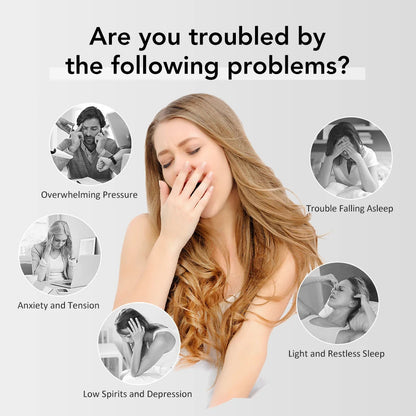 Handheld Sleep Aid Device Relieve Insomnia Instrument Help Sleep Anxiety CES Therapy Relaxatio Pressure Relief Sleep Device American Fitness CLub