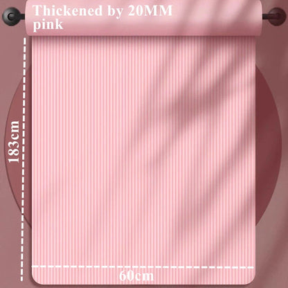 20MM 183×60cmThick Yoga Mats Anti-slip Sport Fitness Mat Blanket for Exercise Yoga and Pilates Gymnastics Mat Fitness Equipment American Fitness CLub