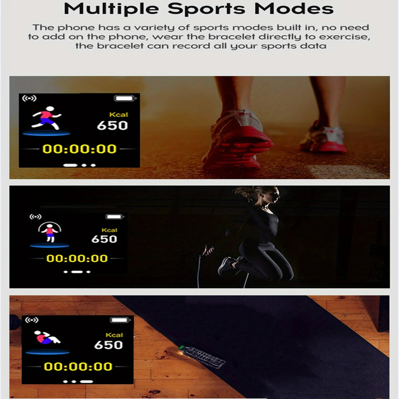 Smart Watch For Women Men Wristwatch Bluetooth Connected Phone Player Music Fitness Sport Bracelet Sleep Monitor Digital Watches American Fitness CLub