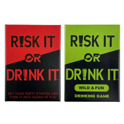 Risk It Or Drink It Card Game Drinking Game Pregame Dares American Fitness CLub