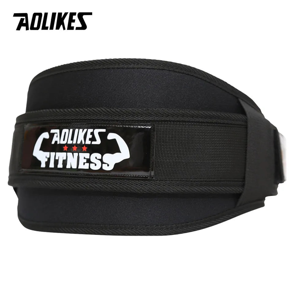 AOLIKES Fitness Weight Lifting Belt for Men & Women Gym Belts for Weightlifting, Powerlifting, Strength Training, Squat American Fitness CLub