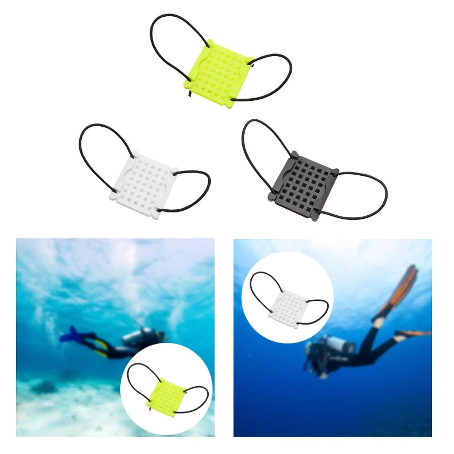 Diving Weight Fixing Plate BCD Weight Plates Hardware Easy to Use Dive Fixed Nylon for Watersports Dive Snorkeling Underwater American Fitness CLub