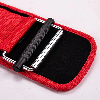 Self-locking Buckle Weightlifting Belt Fitness Adjustable Nylon Gym Workout Belts Deadlifting Squatting Lifting Back Support American Fitness CLub