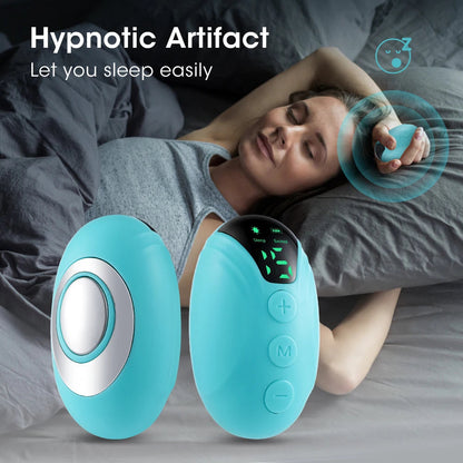 Sleep Aid Insomnia Relief Microcurrent Handheld Hypnosis CES Mental Stress Anxiety Depression Eliminat Relax with Sling Brain American Fitness CLub