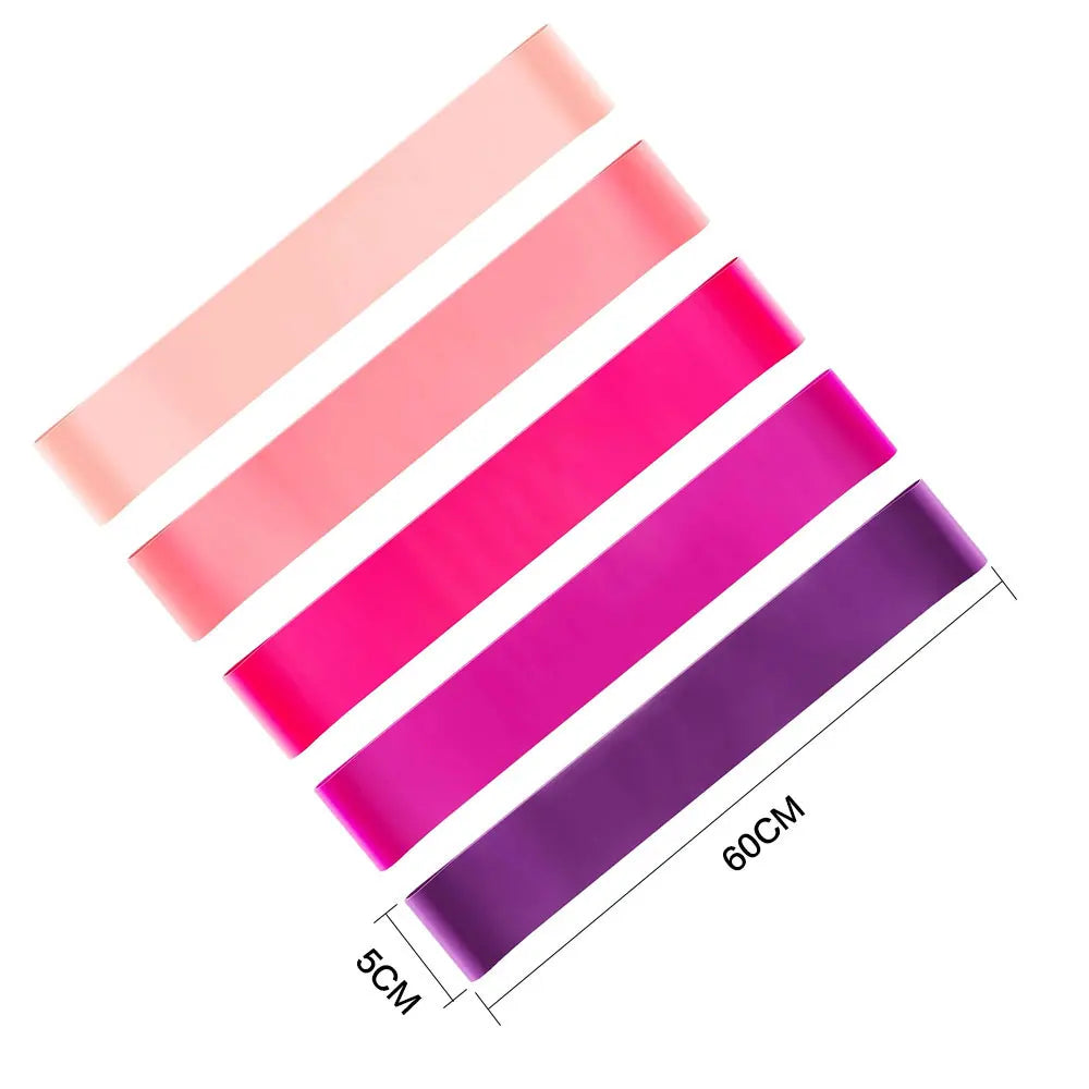 Resistance Bands for Working Out, Elastic Exercice Loop Bands,Yoga Starter Set of Stretch Bands for Booty Legs,Pilates Flexbands American Fitness CLub