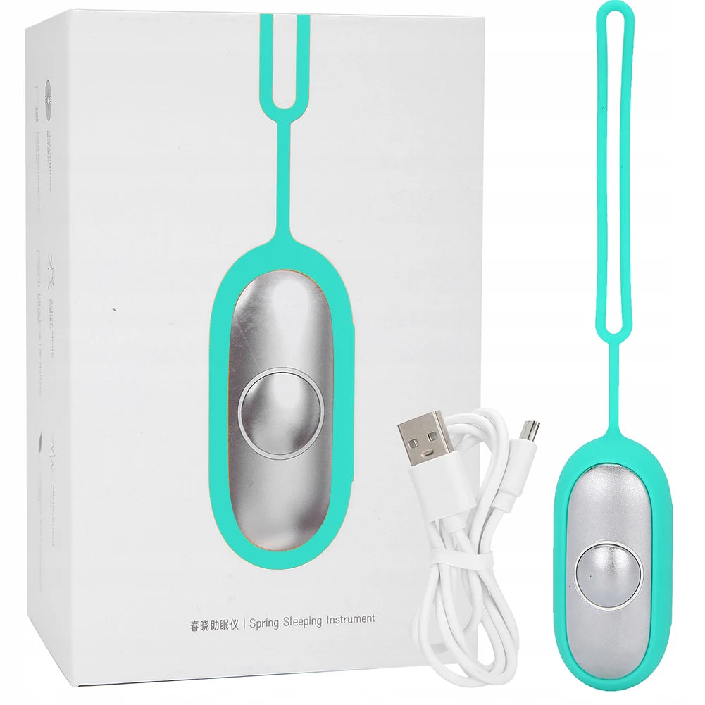 Sleep Aid Device Hand-held Micro-current Sleep Instrument Fast Sleep Focus Attention Sleeping Device for Insomnia Brain Massage American Fitness CLub