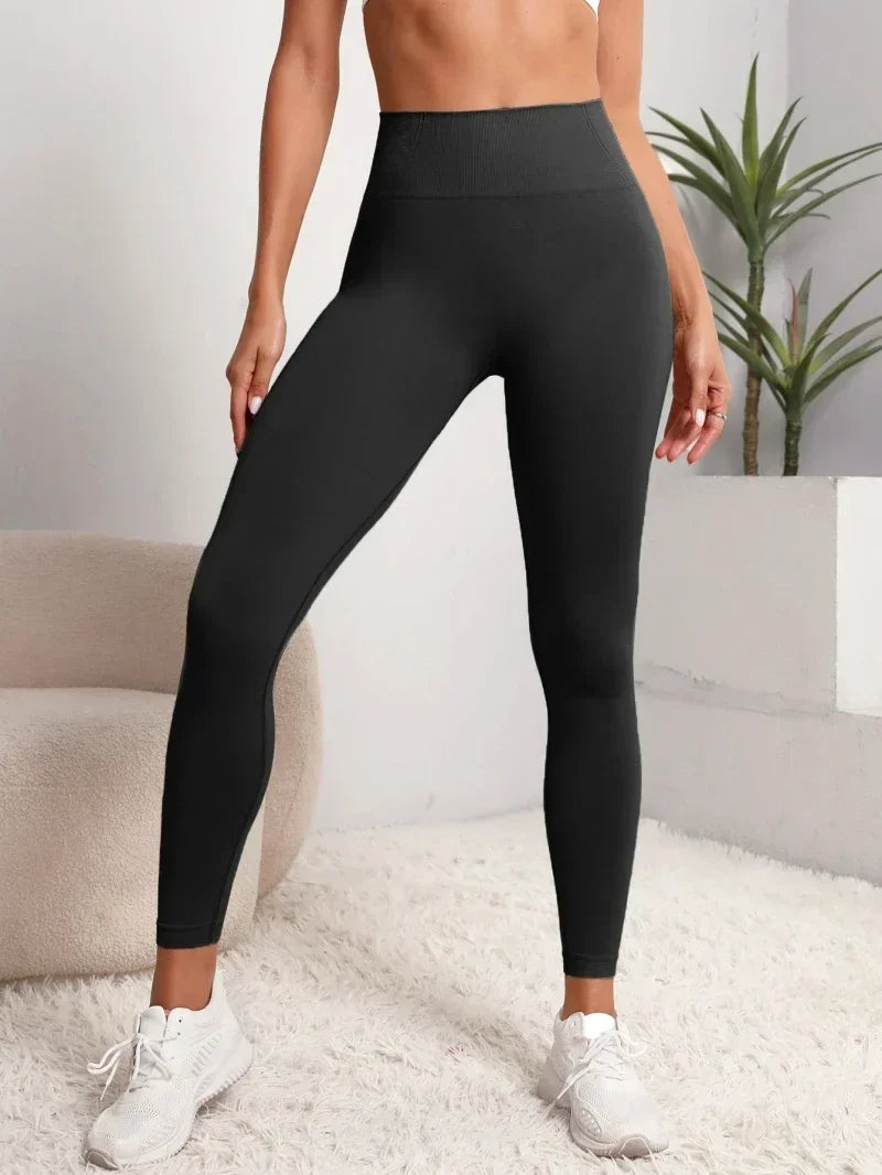 Women Seamless Hip Lifting Women Seamless Sports Leggings High Waist Fitness Leggings Push Up Yoga Leggings Gym Clothing Sports American Fitness CLub