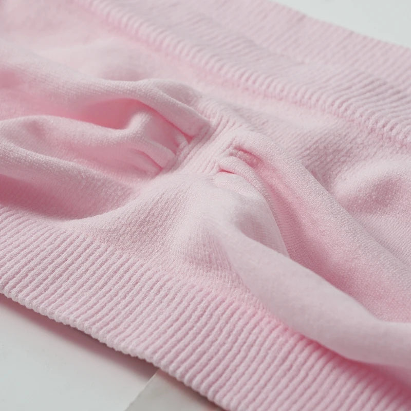 Breathable Mesh Tube Bra Strapless Crop Tops Women Sexy Bralette Shouderless Bandeau Female No Padded Underwear Seamless Tank American Fitness CLub