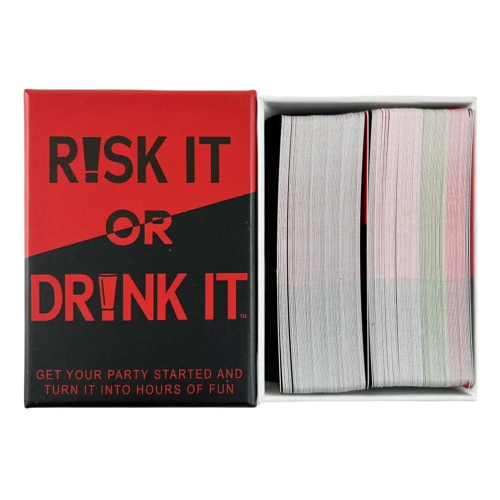 Risk It Or Drink It Card Game Drinking Game Pregame Dares American Fitness CLub
