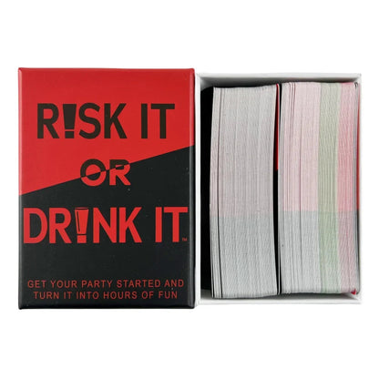 Risk It Or Drink It Card Game Drinking Game Pregame Dares American Fitness CLub