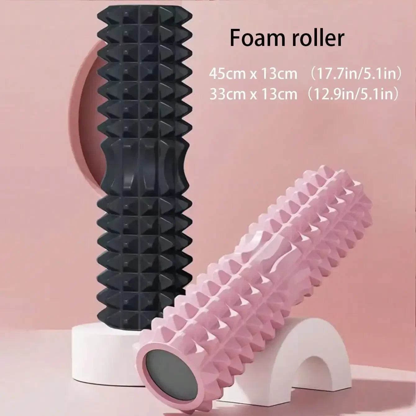 Foam Roller-for Deep Tissue Massage,Back Pain Relief Muscle Roller, Massage EVA Roller for Self Massage Exercise, Yoga, Pilates American Fitness CLub