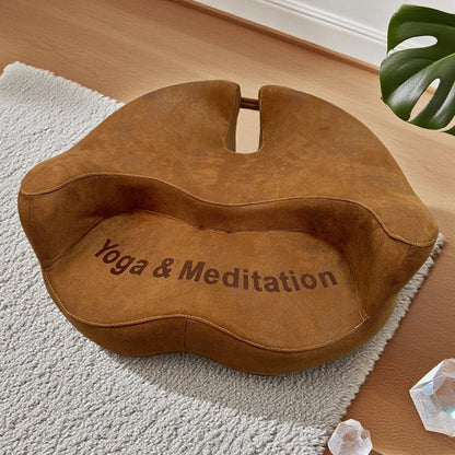 New Memory Foam Meditation Seat Cushion Yoga Cushion Portable Floor Cushion Pad Living Room Balcony Indoor Deep Thought American Fitness CLub